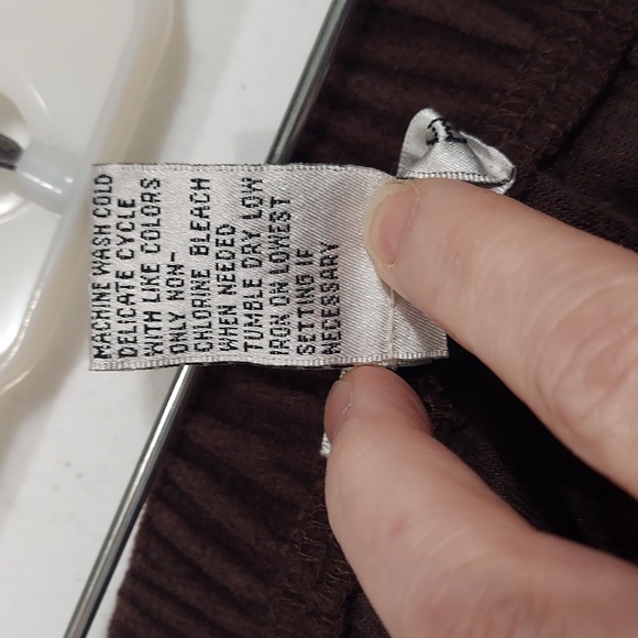 Rebecca Malone velvet like lounge tracksuit jacket w/hood L pants M (InvW017) - Picture 9 of 9